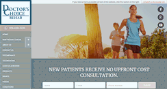 Desktop Screenshot of doctorschoicerehab.com